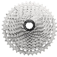 SUNRACE CSRZ800 CASSETTE 12-SPEED 11-46T GRAVEL METALLIC ZILVER
