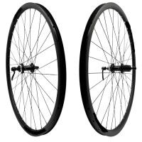 SHIMANO / GIPIEMME WIELSET 27,5 INCH / 584 CENTERLOCK 8-11 SPEED ZWART