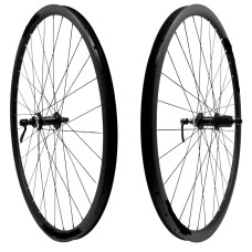 SHIMANO / GIPIEMME WIELSET 28/29 INCH / 622 CENTERLOCK 8-11 SPEED ZWART