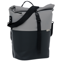 NEW LOOXS 391.544 NYBORG ENKELE FIETSTAS 17L GRIJS ZWART