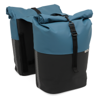 NEW LOOXS 393.545 NYBORG DUBBELE FIETSTAS 34L PETROL ZWART