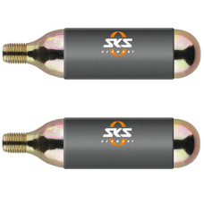 SKS 10005 AIRGUN CO2 PATROON MET DRAAD SET 2 STUKS MET KOUDEBESCHERMING 16 GRAM