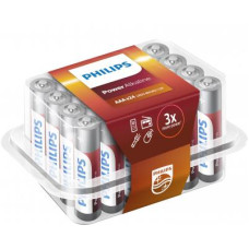 PHILIPS POWER ALKALINE AAA/LR03 MINI PENLITE  BLISTER BOX 24 101024