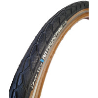 DELI TIRE BUITENBAND 26 INCH 26X1.75 47-559 ZWART / BRUIN ANTI-LEK BREAKER REFLECTIE DELI TIRE BUITENBAND 26 INCH 26X1.75 47-559 ZWART / BRUIN ANTI-LEK BREAKER REFLECTIE