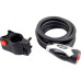SIMSON ON THE ROAD 020839 KABELSLOT / SPIRAALSLOT / KRULSLOT REGULAR XL 10X150 MAT ZWART 150 CM OEM