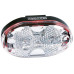 SIMSON ON THE ROAD 020756 VOORLAMP 5-LED BATTERIJ AFNEEMBAAR MET HOUDER OEM