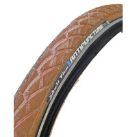 DELI TIRE BUITENBAND 24 INCH 24X1.75 47-507 TRANSPARANT BRUIN / ZWART ANTI-LEK BREAKER REFLECTIE DELI TIRE BUITENBAND 24 INCH 24X1.75 47-507 TRANSPARANT BRUIN / ZWART ANTI-LEK BREAKER REFLECTIE