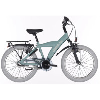 BIKEFUN CAMOUFLAGE 20CAM70 20 INCH JONGENS NEXUS 3 REMNAAF LIGHT GREEN MAT