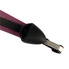 BIBIA 153176 VEILIGHEIDSBINDER RVS HAAK BROCAATROOD/ZWART