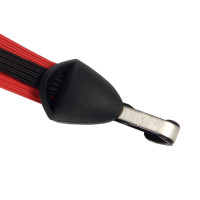 BIBIA 153040 VEILIGHEIDSBINDER RVS HAAK ROOD/ZWART OEM