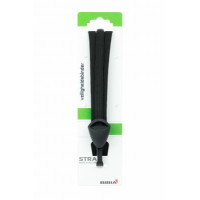 WIDEK 153504 TRIO VEILIGHEIDSBINDER MET RVS HAKEN ZWART OP KAART