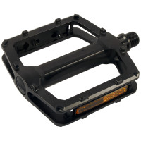 MARWI SP-170 PEDAALSET 9/16 ALUMINIUM ADB AS 3/32 LAGERS MAT ZWART OP KAART