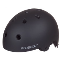 POLISPORT URBAN PRO FIETSHELM L 59-61CM ZWART