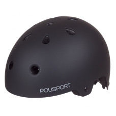 POLISPORT URBAN PRO FIETSHELM L 59-61CM ZWART