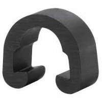 ELVEDES FRAMEKLEMMEN 11.5X13MM VOOR REMSLANG ZWART PER 50 STUKS