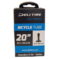 DELI TIRE BINNENBAND AV7 20 INCH 35 MM 20X1.50/2.00 40/54-406 DELI TIRE BINNENBAND AV7 20 INCH 35 MM 20X1.50/2.00 40/54-406