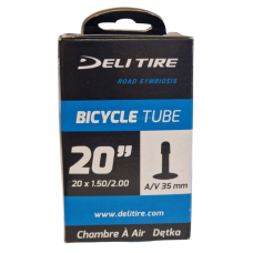 DELI TIRE BINNENBAND AV7 20 INCH 35 MM 20X1.50/2.00 40/54-406 DELI TIRE BINNENBAND AV7 20 INCH 35 MM 20X1.50/2.00 40/54-406