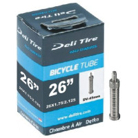 DELI TIRE BINNENBAND DV13 26 INCH 26X1.50-2.10 40/54-559 45 MM DELI TIRE BINNENBAND DV13 26 INCH 26X1.50-2.10 40/54-559 45 MM
