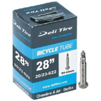 DELI TIRE BINNENBAND SV15 28 INCH RACE 18/25-622 43 MM FRANS DELI TIRE BINNENBAND SV15 28 INCH RACE 18/25-622 43 MM FRANS
