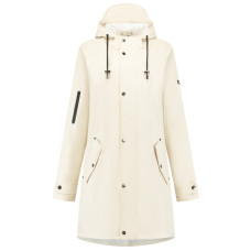 MIRAGE TRENCHCOAT REGENMANTEL SOFT TOUCH MAAT S WIT