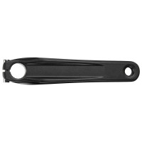 SAMOX SHAPE 3 CRANK RECHTS 175/13MM (SHIMANO STEPS) ALUMINIUM MAT ZWART
