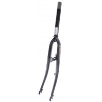 HZB VOORVORK RONDE KROON 28 INCH ZWART 11/8 DYN.HAAK +TROM.NOK 24CM