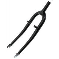 HZB VOORVORK ATB 24" ZWART 1" V-BRAKE NOK 24CM LANG