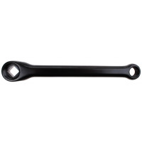 HZB CRANK LINKS ZWART STAAL 152 MM 1504042