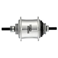 STURMEY ARCHER RS-RF3 ACHTERNAAF 3V VRIJLOOP 36G ZILVER KAAL