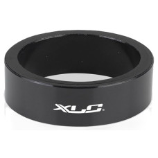 XLC SPACERS 28.6 MM / 1-1/8 INCH OVERSIZED 10 MM ZWART PER 5 STUKS 