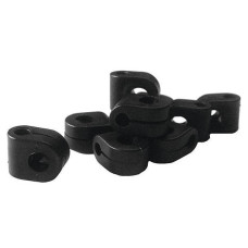 SKS CURANA SPATBORDKLEM KUNSTSTOF 4MM ZAKJE 25 STUKS