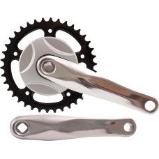 HZB KETTINGWIEL/CRANKSET NEXUS 38 TANDS 170 MM 1/8 - 3/32 ZILVER