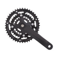 LASCO FM628 CRANKSET ALU / CNC BSA 44/32/22 -1 MM / 170 MM MAT ZWART LASCO FM628 CRANKSET ALU / CNC BSA 44/32/22 -1 MM / 170 MM MAT ZWART