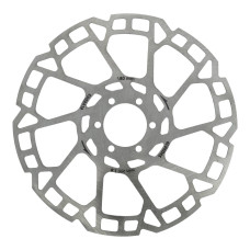 ELVEDES REMSCHIJF 6-GAATS Ø180MM 2,0MM ZILVER