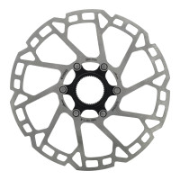 ELVEDES REMSCHIJF CENTERLOCK Ø203MM 2,0MM ZILVER