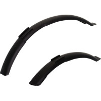 HZB SPATBORDSET 16 - 20 INCH KUNSTSTOF ZWART