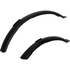 HZB SPATBORDSET 16 - 20 INCH KUNSTSTOF ZWART