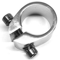 HZB FREESTYLE ZADELPENKLEM ZILVER 28.6 MM 2-BOUT 2001464