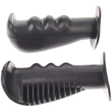 HZB BMX FREESTYLE CROSS SET HANDVATTEN 105 MM / 22.2 MM ZWART