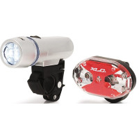 XLC LED VERLICHTINGSSET BATTERIJ STVZO-KEUR INCLUSIEF BEVESTIGING