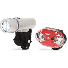 XLC LED VERLICHTINGSSET BATTERIJ STVZO-KEUR INCLUSIEF BEVESTIGING