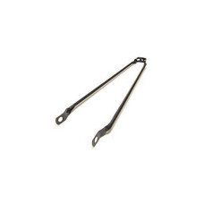 HZB SPATBORDSTANG STAAL 24 INCH 345 MM ZWART ASGAT 10MM
