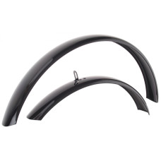 HZB SPATBORDSET STAAL 20 INCH/406 GLANS ZWART 52 MM INCLUSIEF STANGEN