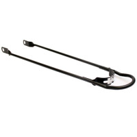 HZB SPATBORDSTANG TOUR 28X11/2 INCH (635) MAT ZWART BUMPER 10MM
