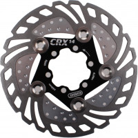 ELVEDES CRX14 COOLING REMSCHIJF Ø140MM 101GR MET 6 BOUTJES ZWART ELVEDES CRX14 COOLING REMSCHIJF Ø140MM 101GR MET 6 BOUTJES ZWART