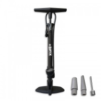 LYNX FIETSPOMP MET MANOMETER ZWART
