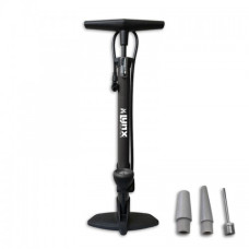 LYNX FIETSPOMP MET MANOMETER ZWART