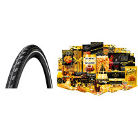 CONTINENTAL CONTACT BUITENBAND 37-622 ZWART REFLECTIE E-BIKE 25 KM/H **KERSTPAKKET** 25 STUKS/AC-13140**